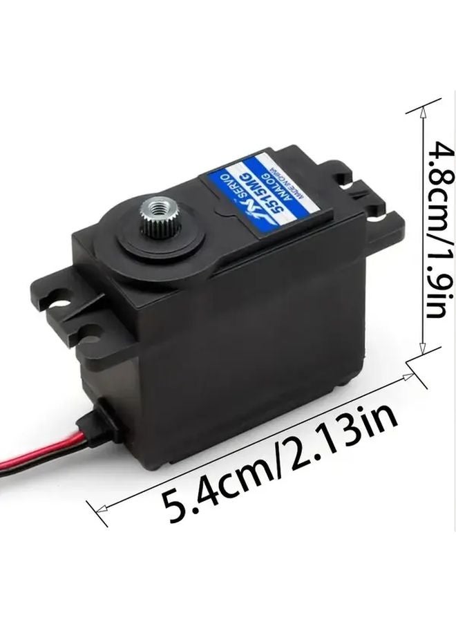 JX PS 5515MG 33LB عزم دوران عالي معدني ترس تمثيلية سيرفو لسيارات RC 1/8 1/10 - Image 2